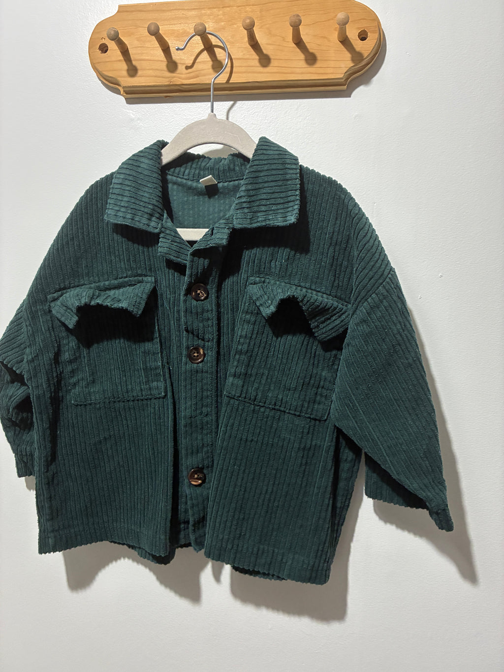 Corduroy shacket 3-4 year
