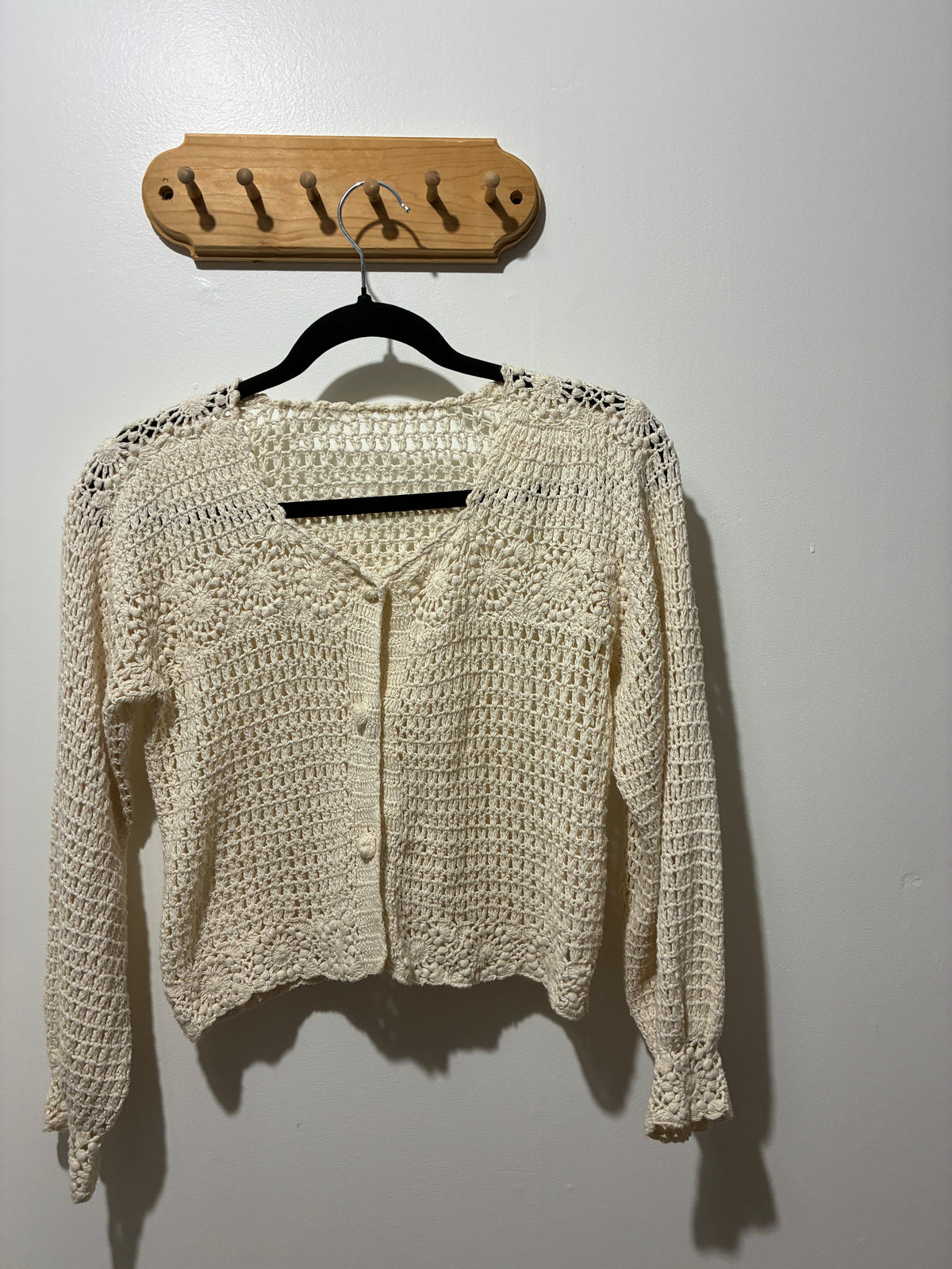 Crochet sweater small