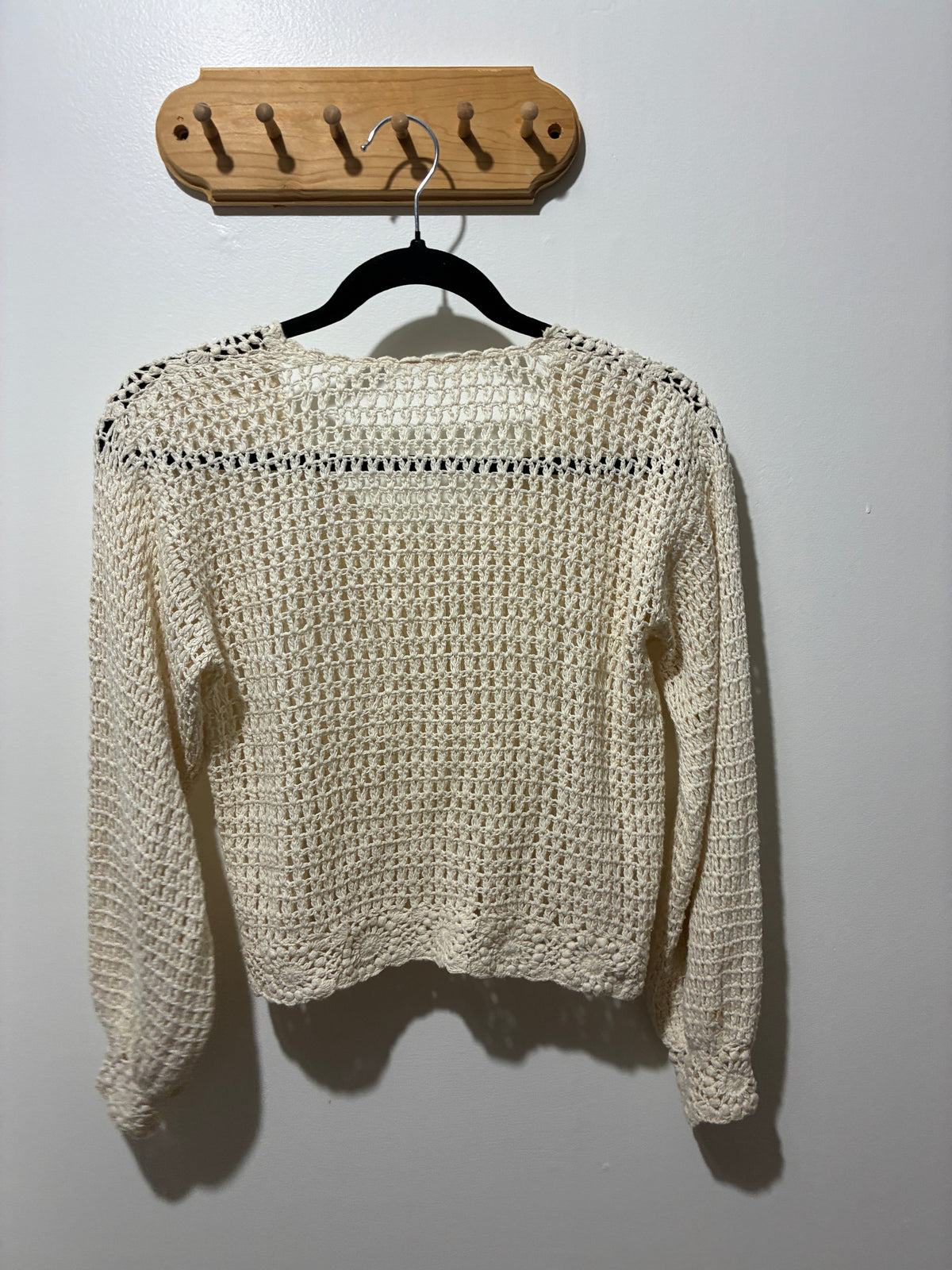 Crochet sweater small