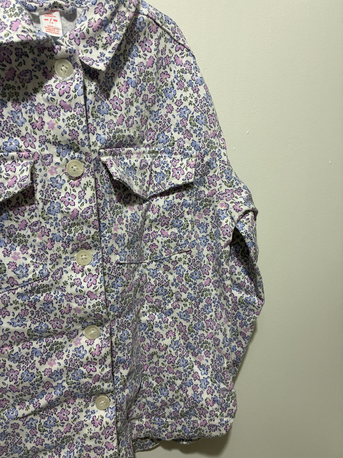 Joe fresh shacket 7-8y & 3 year