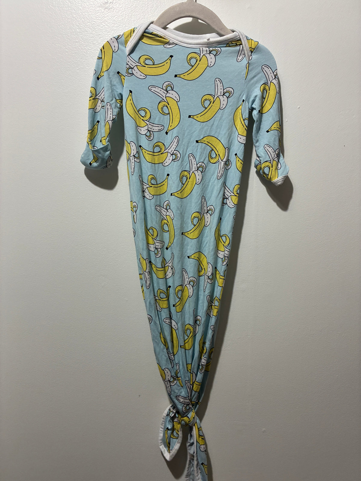 Little sleepies tie gown newborn